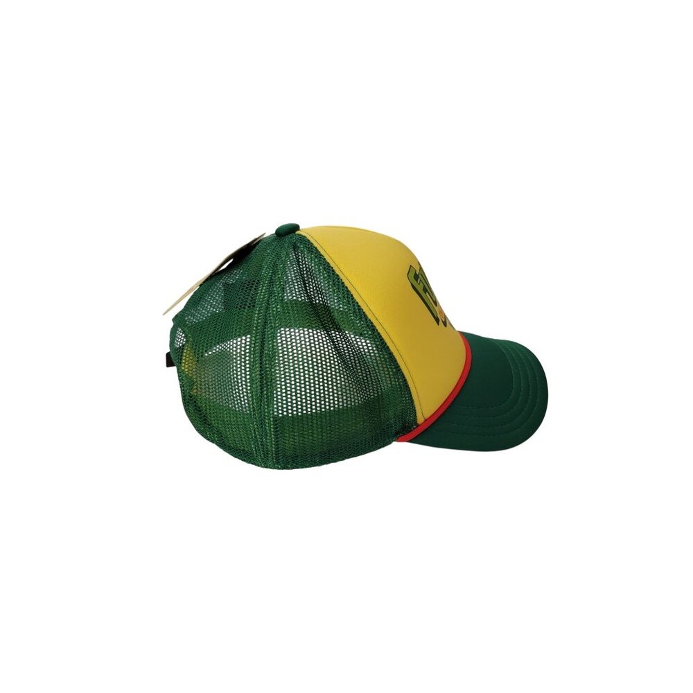 Funyuns Trucker Hat Yellow Green Mesh Snapback Onion Flavored Rings NWT - Picture 2 of 9